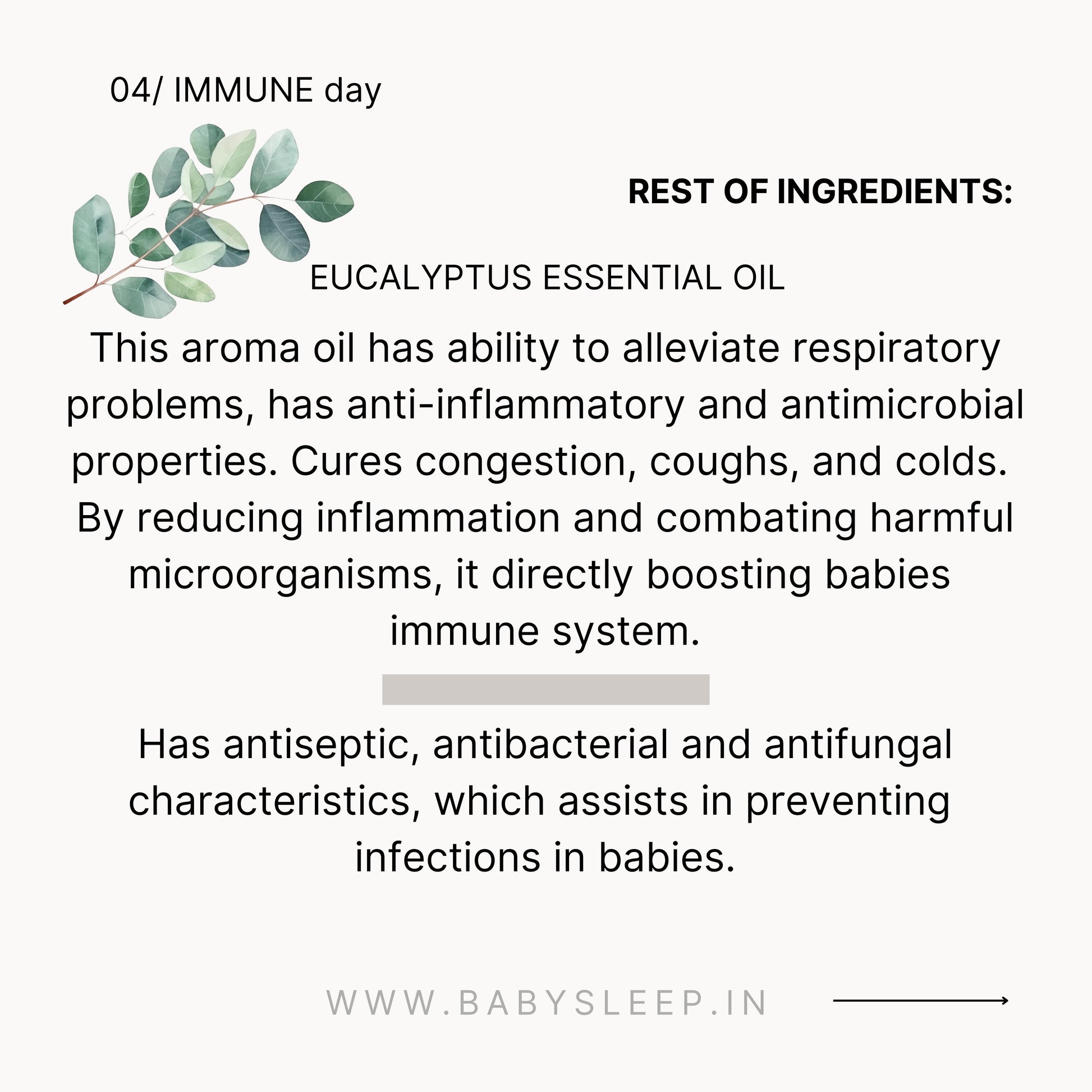 IMMUNE *day* | organic aroma oils blend for babies |