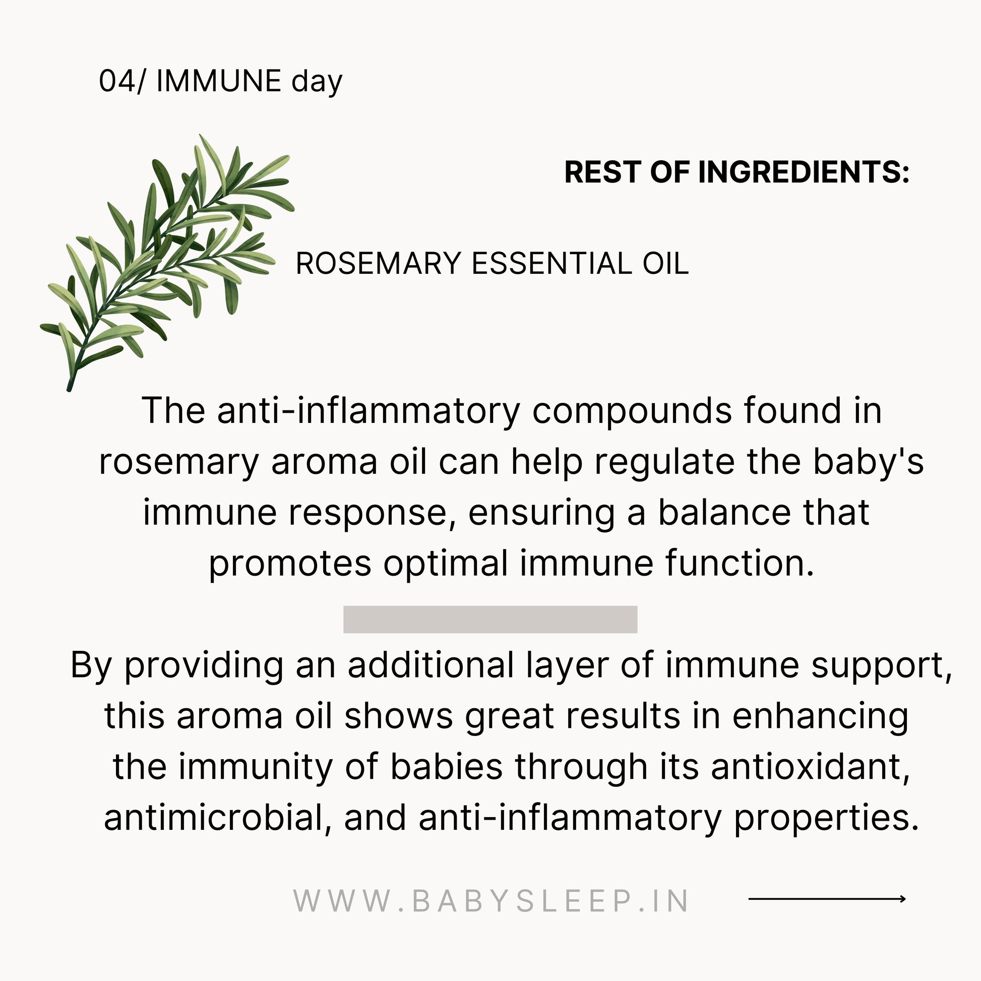 IMMUNE *day* | organic aroma oils blend for babies |