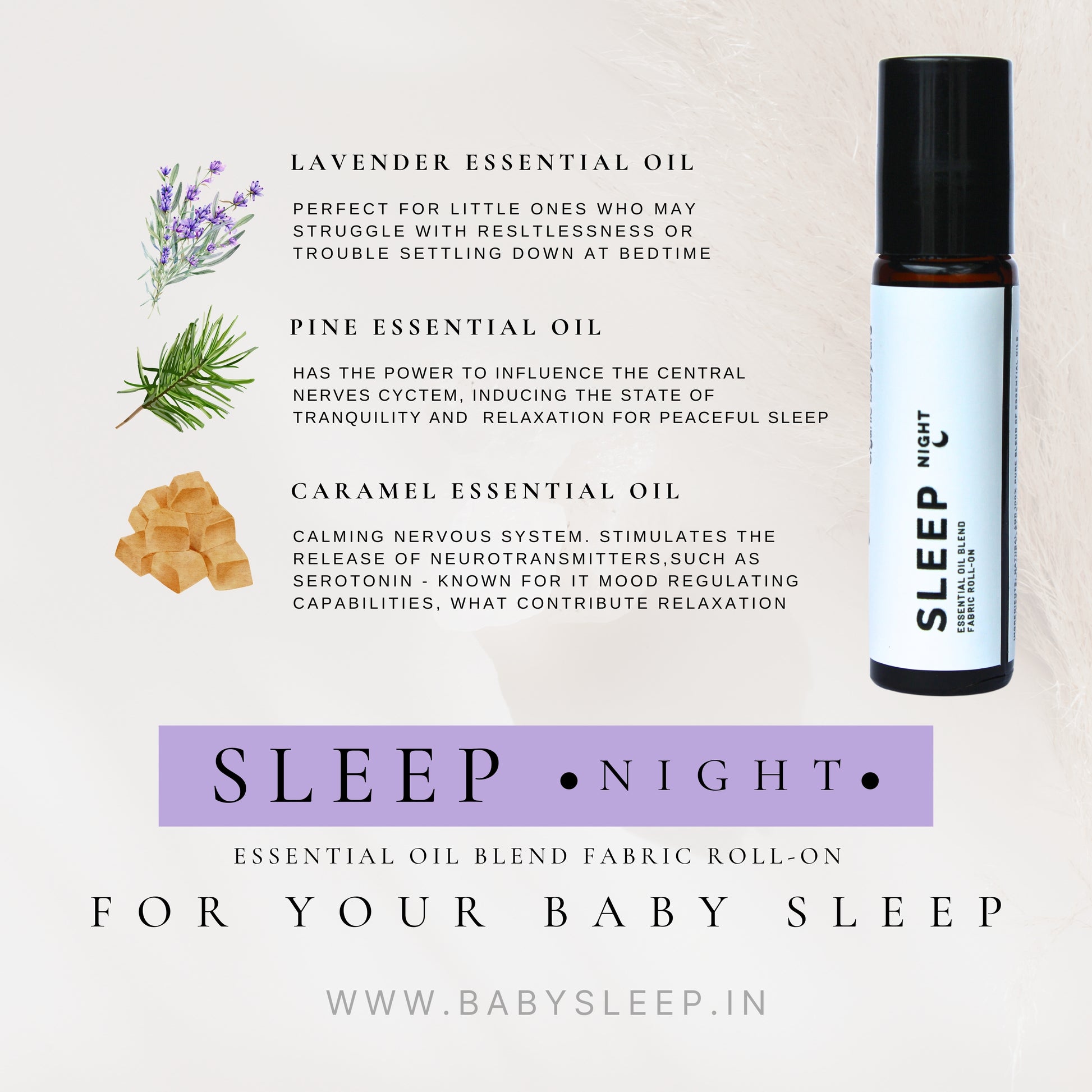 1+1 combo: SLEEP *night* + SLEEP *day* | organic aroma oils blend for babies I