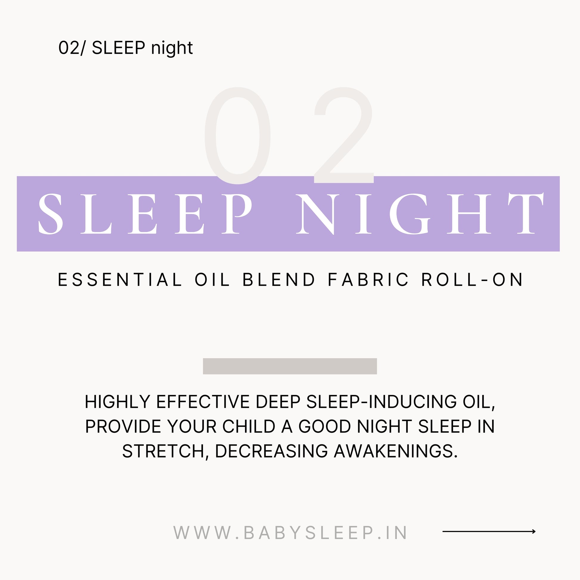 1+1 combo: SLEEP *night* + SLEEP *day* | organic aroma oils blend for babies I