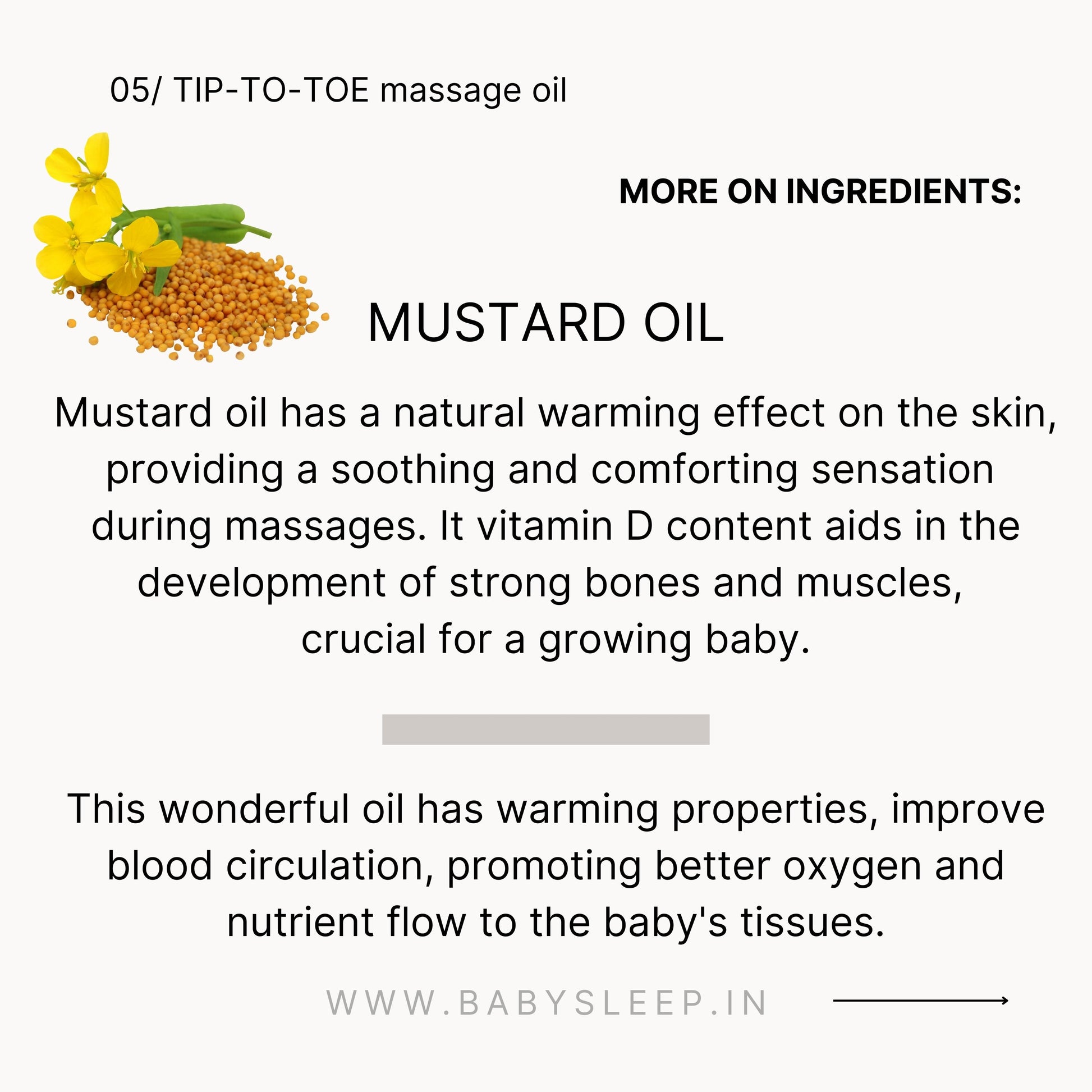 TIP-TO-TOE | baby massage oil |