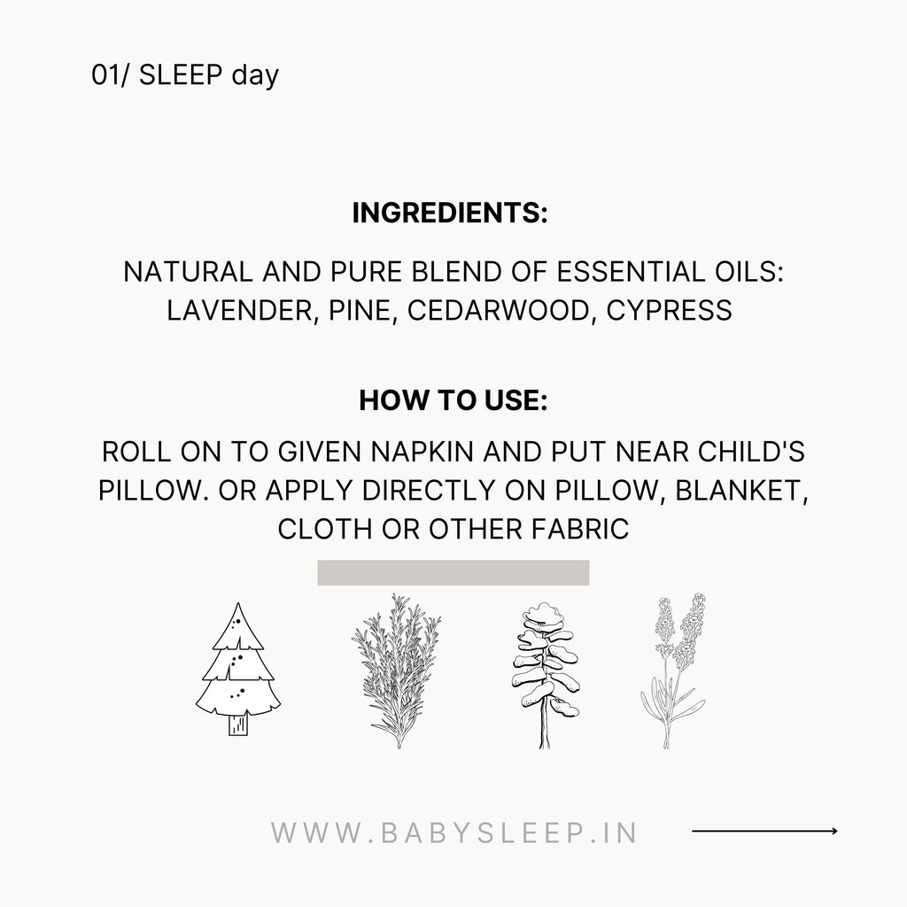 SLEEP *day* | organic aroma oils blend for babies |