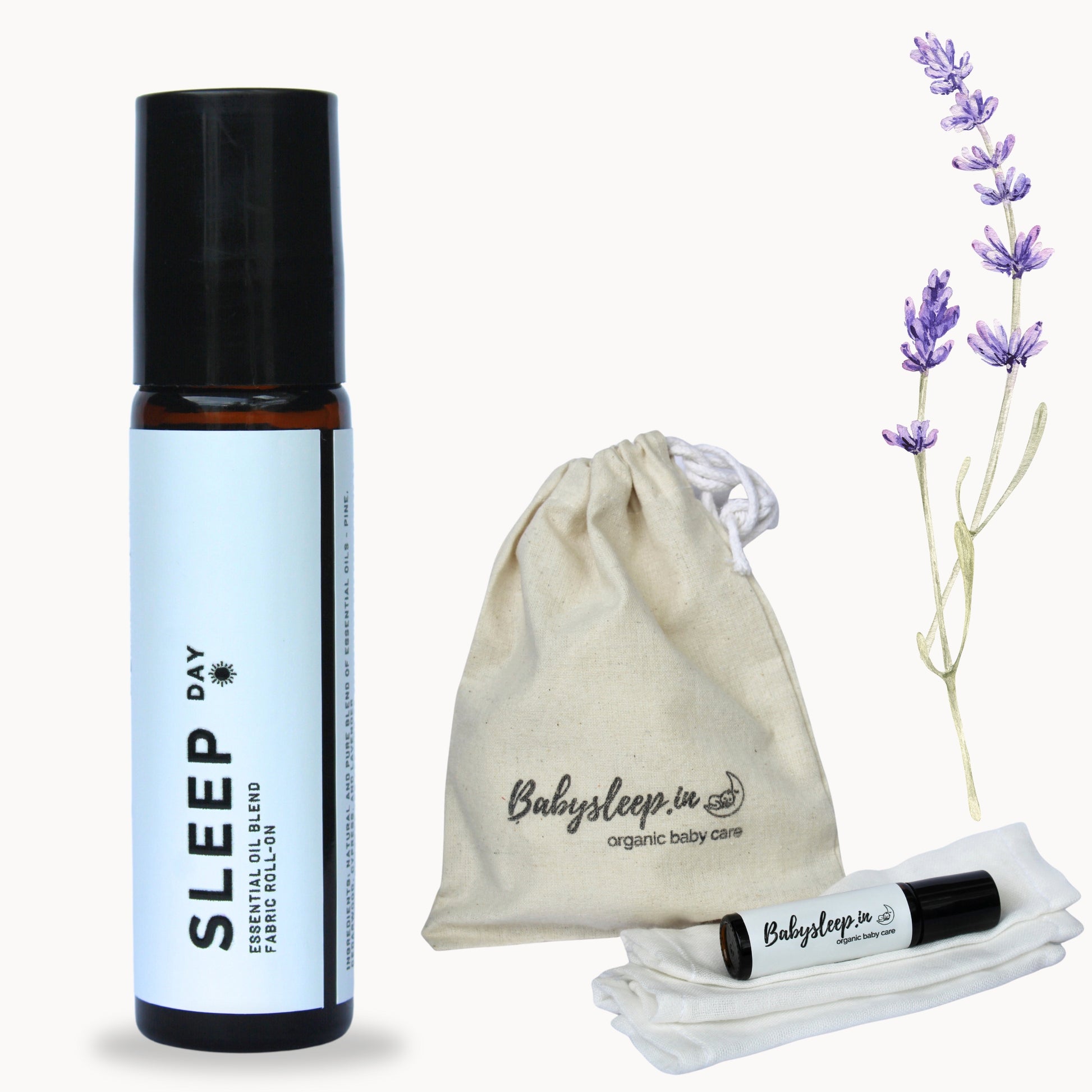 1+1 combo: IMMUNE *day* + SLEEP *day* organic aroma oils blend for babies I