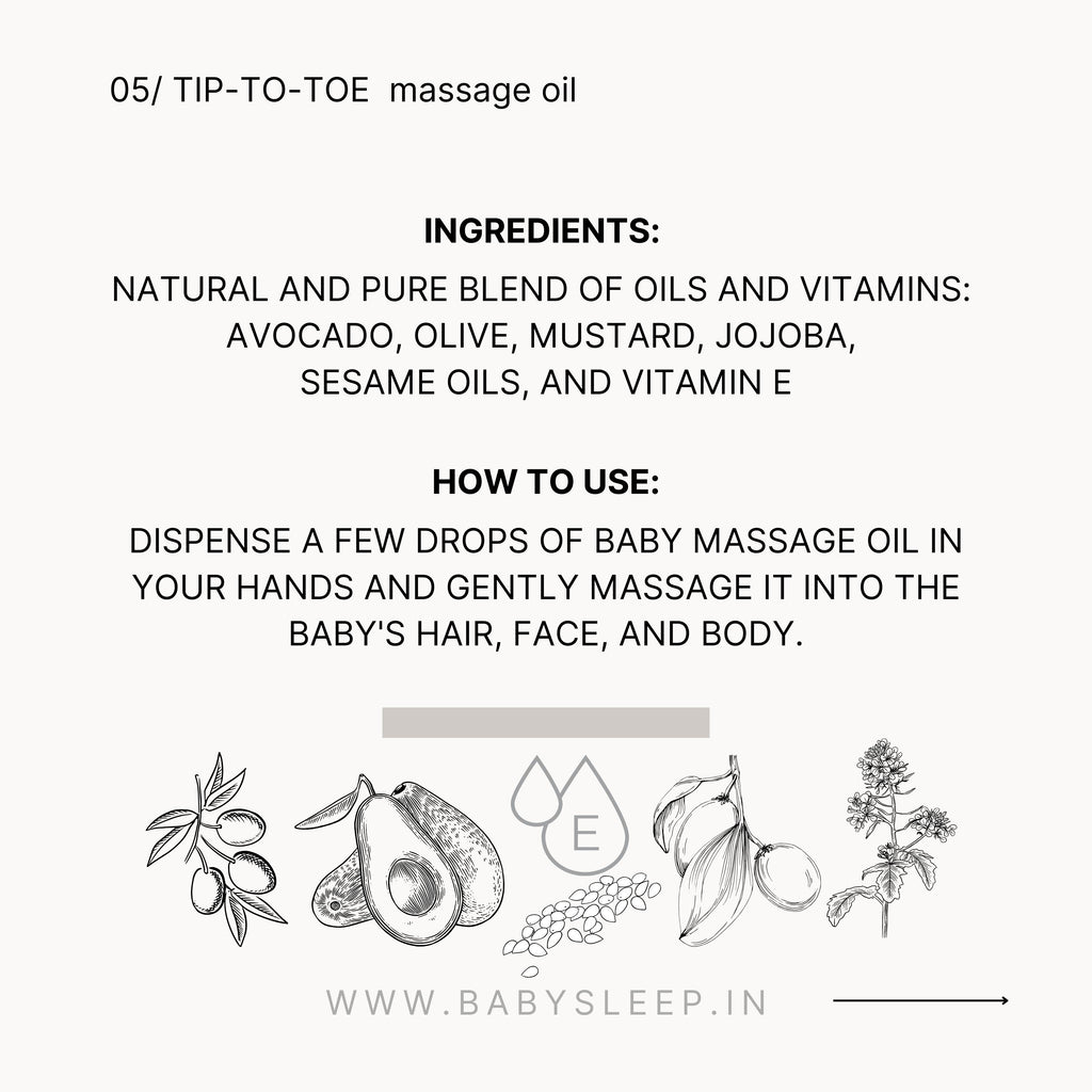 TIP-TO-TOE | baby massage oil |