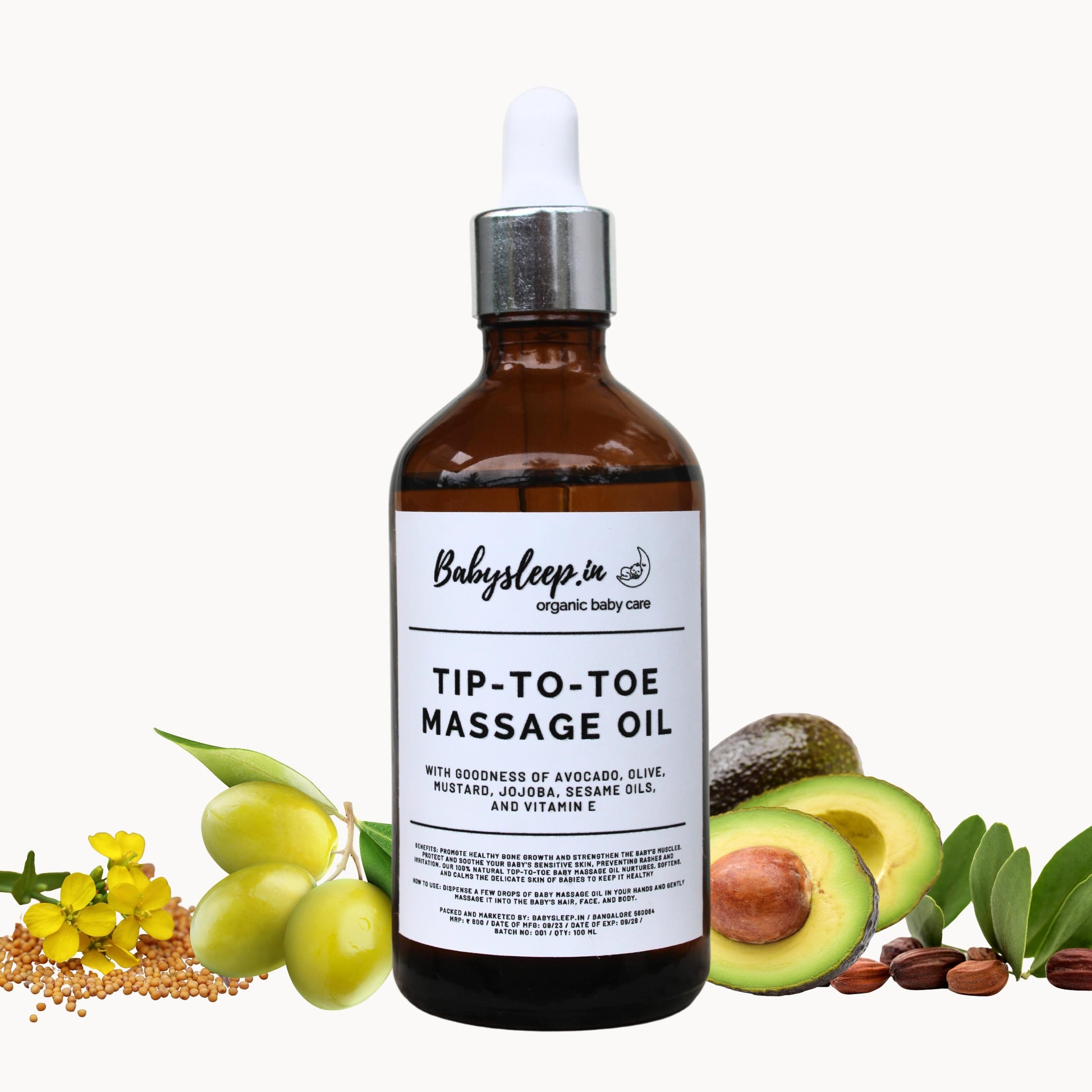 TIP-TO-TOE | baby massage oil |