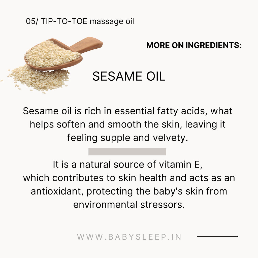 TIP-TO-TOE | baby massage oil |