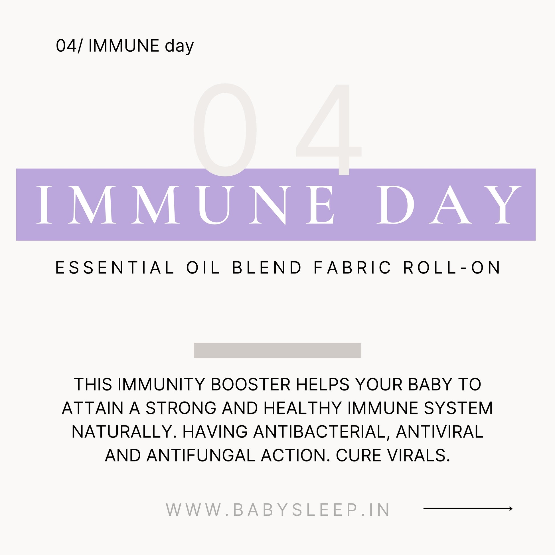 1+1 combo: IMMUNE *day* + SLEEP *day* organic aroma oils blend for babies I