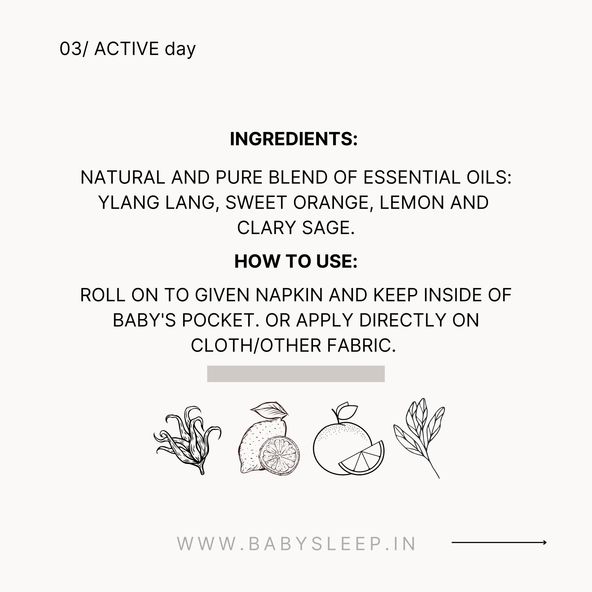 1+1 combo: IMMUNE *day* + ACTIVE *day* organic aroma oils blend for babies I