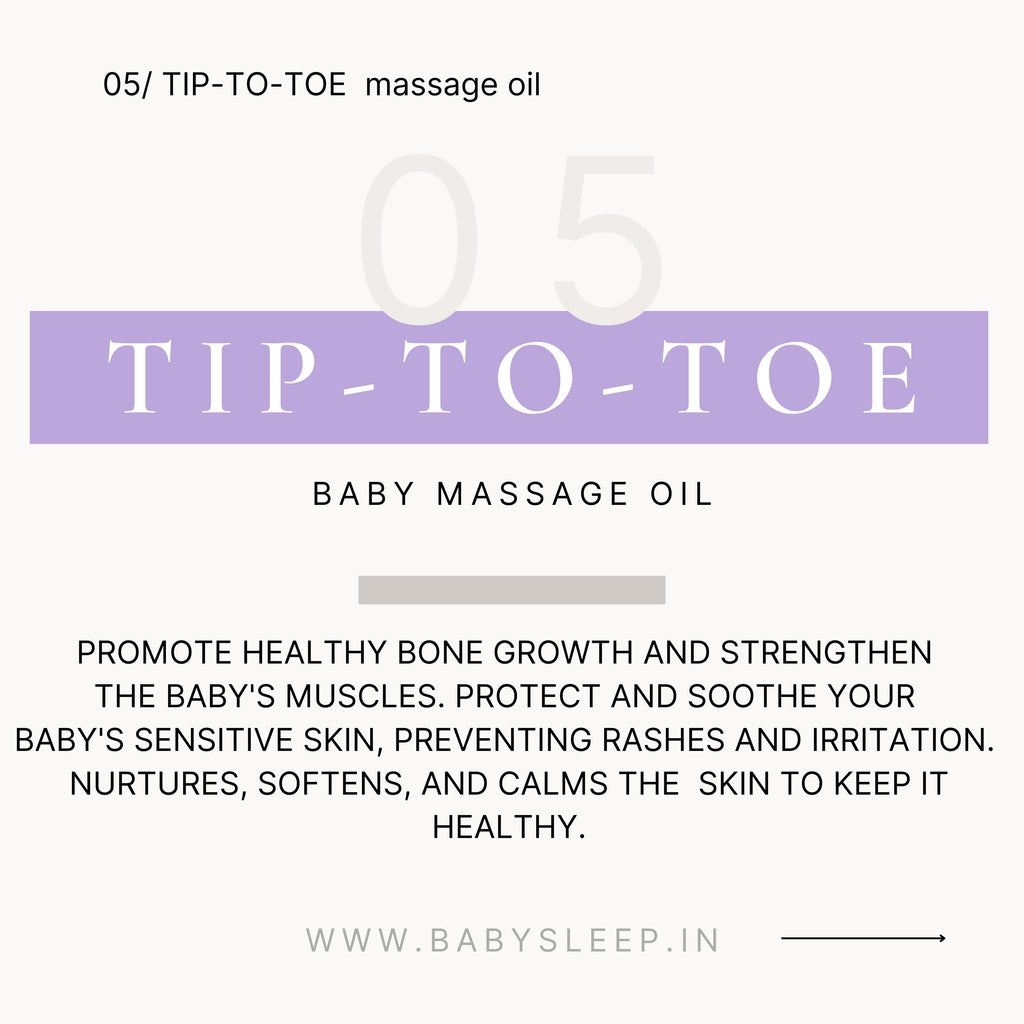 TIP-TO-TOE | baby massage oil |