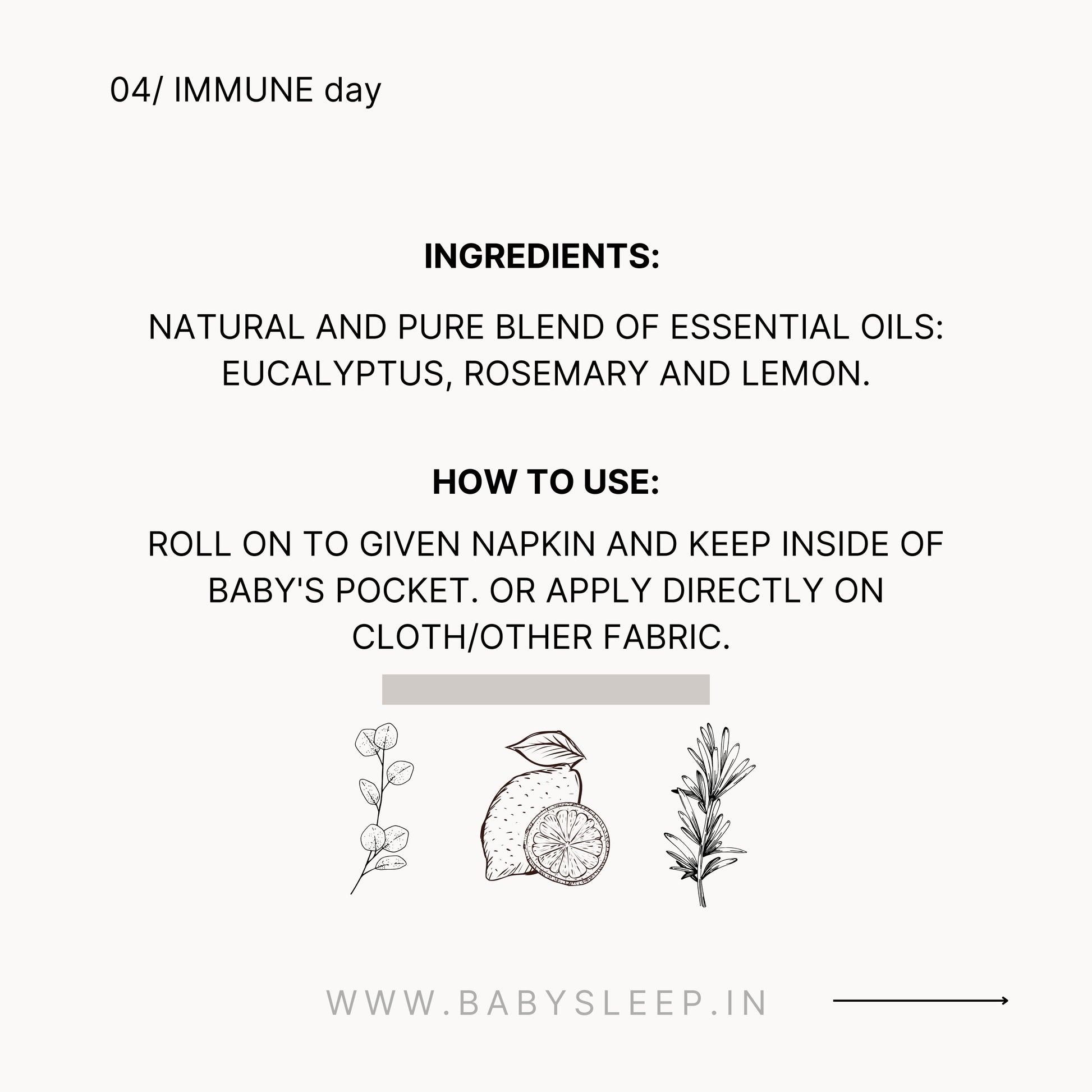 1+1 combo: IMMUNE *day* + ACTIVE *day* organic aroma oils blend for babies I